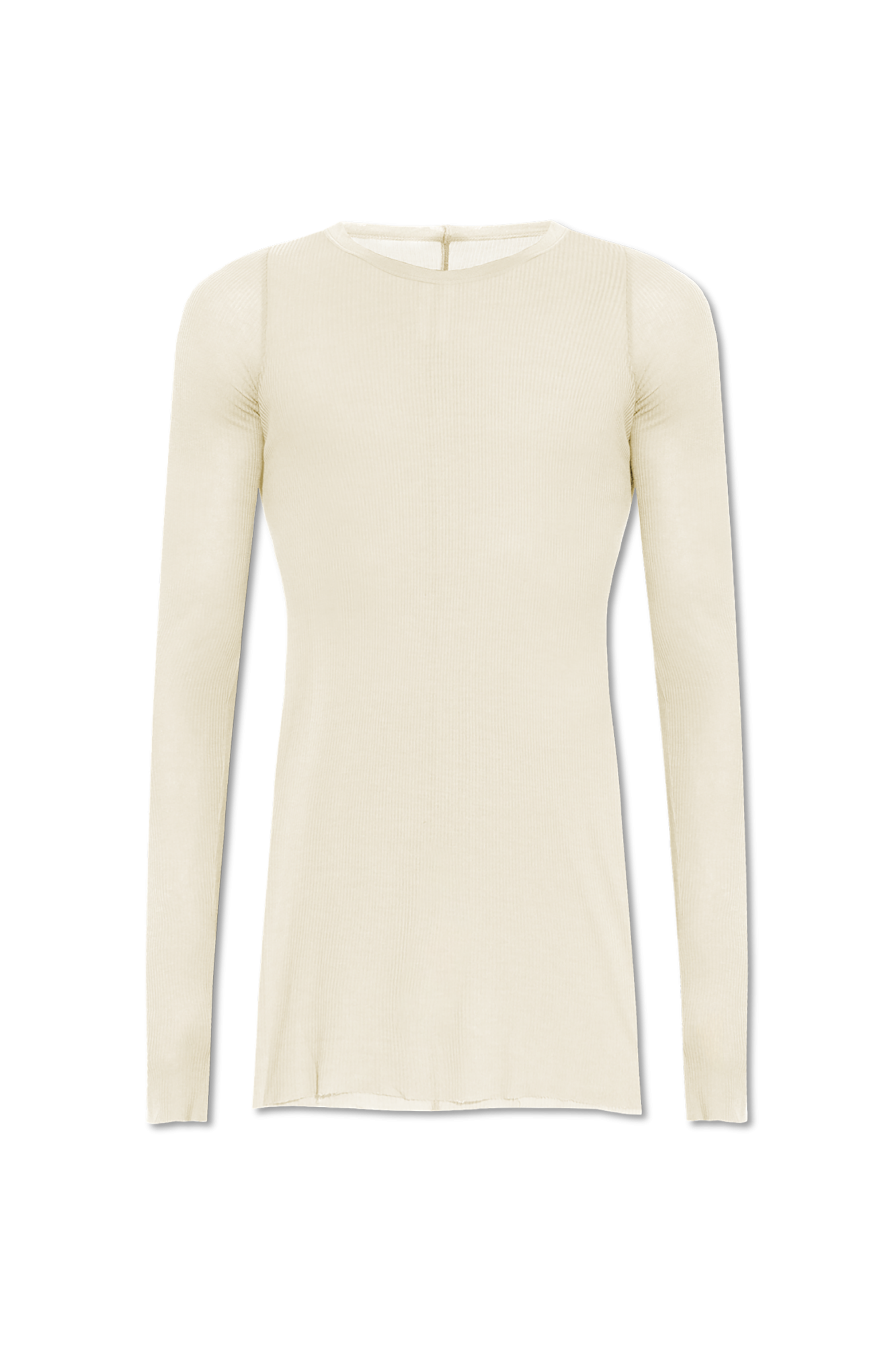 Rick Owens Ribbed T-shirt Rib | Men's Clothing | Vitkac